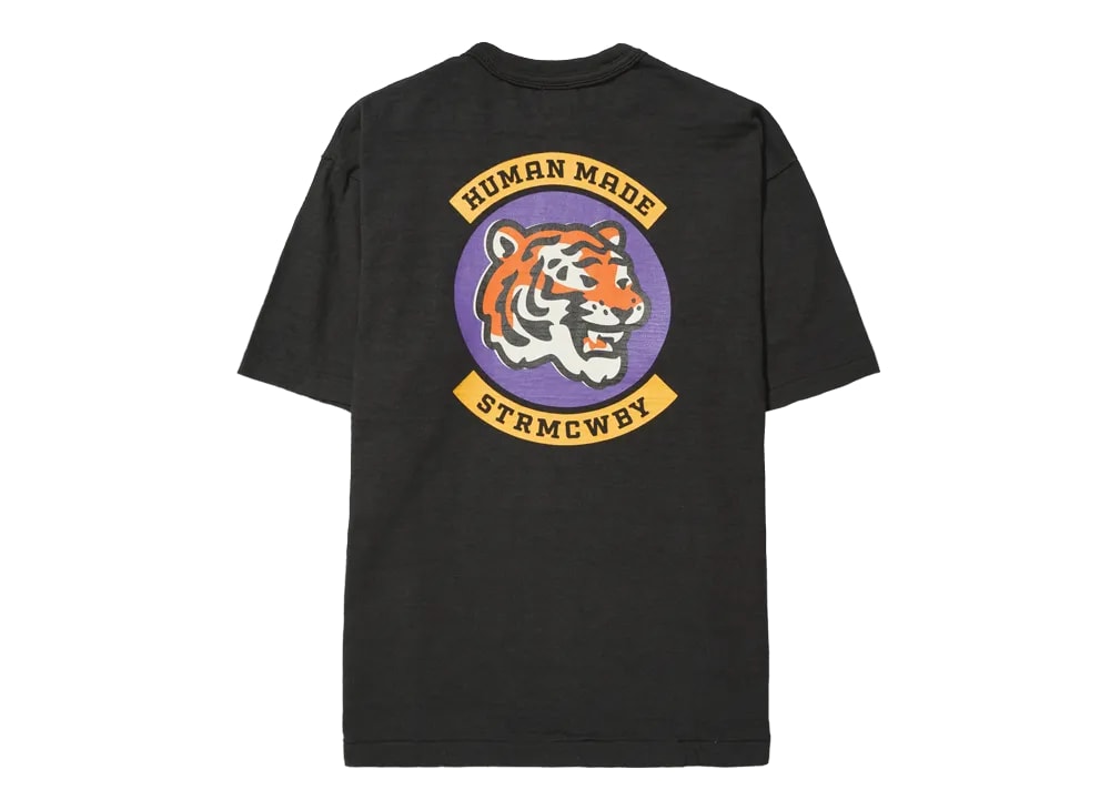 HUMAN MADE ヒューマンメイド 【本物保証】 Tシャツ ストリート系 ユニセックス ヒューマンメイド グラフィック Tシャツ #16 "ブラック" HM28TE019