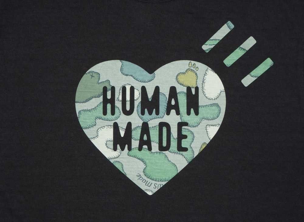 HUMAN MADE ヒューマンメイド 【本物保証】 Tシャツ ストリート系 ユニセックス ヒューマンメイド x カウズ メイド グラフィック Tシャツ #1 "ブラック" XX27TE011