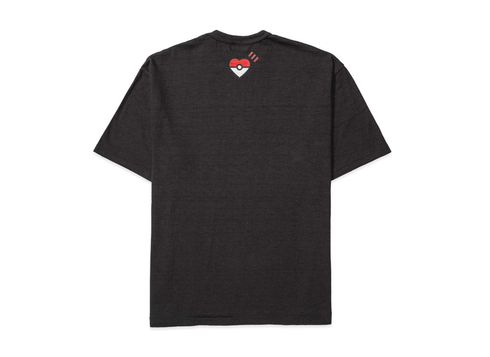 HUMAN MADE ヒューマンメイド 【本物保証】 Tシャツ ストリート系 ユニセックス ヒューマンメイド x ポケモンメイド グラフィックTシャツ #1 (ピカチュウ) "ブラック"