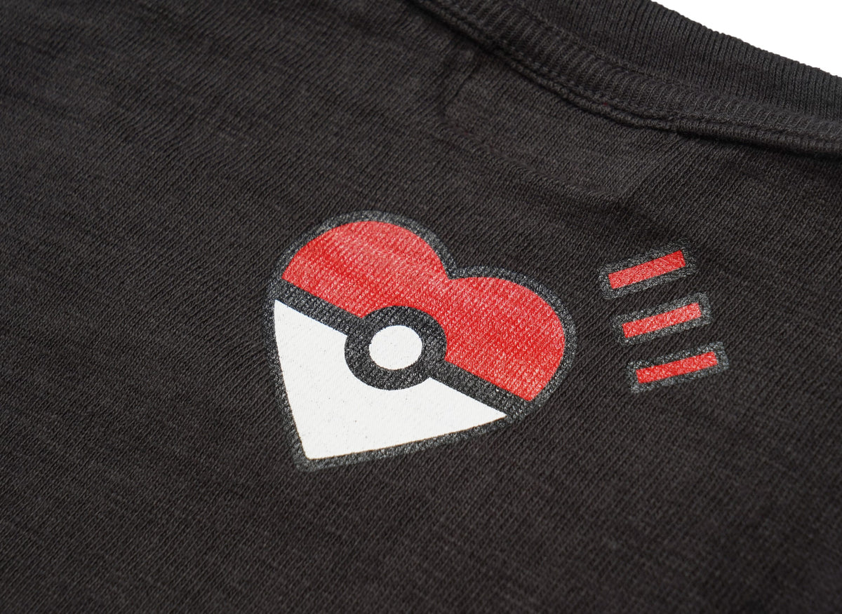 HUMAN MADE ヒューマンメイド 【本物保証】 Tシャツ ストリート系 ユニセックス ヒューマンメイド x ポケモンメイド グラフィックTシャツ #1 (ピカチュウ) "ブラック"