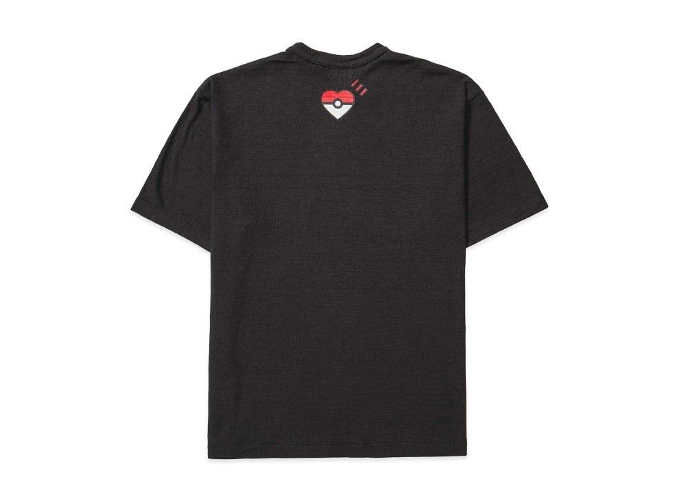 HUMAN MADE ヒューマンメイド 【本物保証】 Tシャツ ストリート系 ユニセックス ヒューマンメイド x ポケモンメイド グラフィックTシャツ #3 (コイキング) "ブラック"