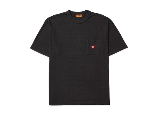 HUMAN MADE ヒューマンメイド 【本物保証】 Tシャツ ストリート系 ユニセックス ヒューマンメイド アニマル ポケットTシャツ 心斎橋パルコ "ブラック"