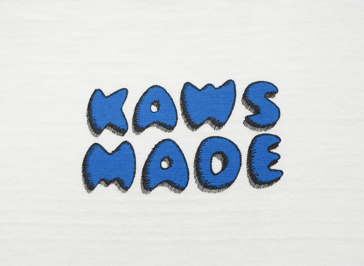 HUMAN MADE ヒューマンメイド 【本物保証】 Tシャツ ストリート系 ユニセックス ヒューマンメイド x カウズ メイド グラフィック Tシャツ #2 "ホワイト"