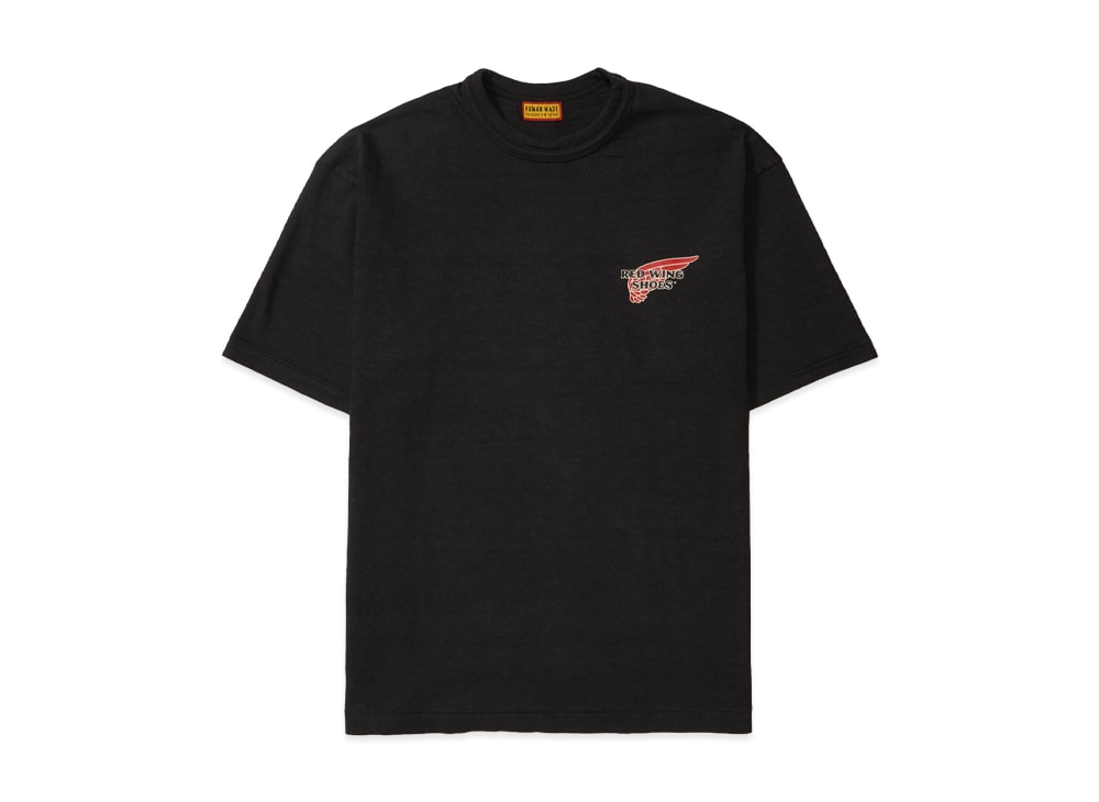 HUMAN MADE ヒューマンメイド 【本物保証】 Tシャツ ストリート系 ユニセックス ヒューマンメイド x レッドウィング グラフィックTシャツ "ブラック"