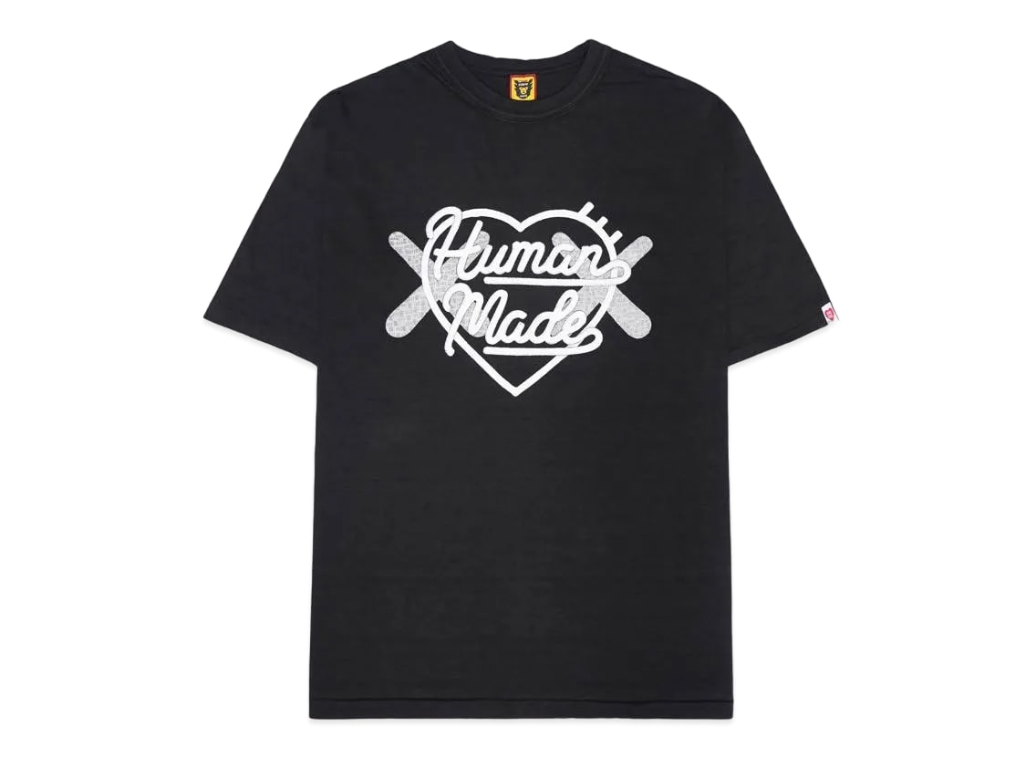 HUMAN MADE ヒューマンメイド 【本物保証】 Tシャツ ストリート系 ユニセックス ヒューマンメイド x カウズ メイド グラフィック Tシャツ #1 "ブラック"