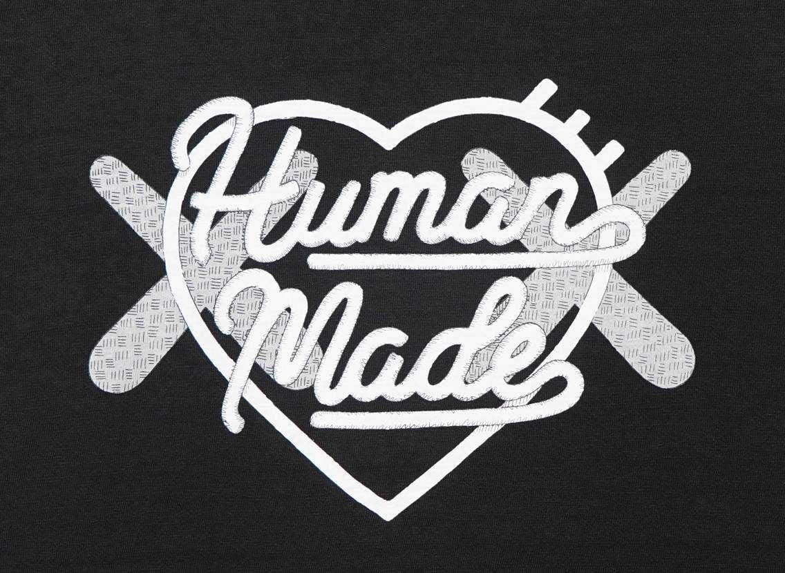 HUMAN MADE ヒューマンメイド 【本物保証】 Tシャツ ストリート系 ユニセックス ヒューマンメイド x カウズ メイド グラフィック Tシャツ #1 "ブラック"