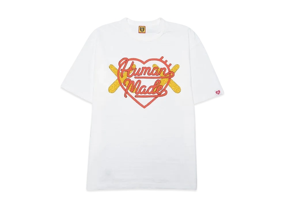 HUMAN MADE ヒューマンメイド 【本物保証】 Tシャツ ストリート系 ユニセックス ヒューマンメイド x カウズ メイド グラフィック Tシャツ #1 "ブラック"