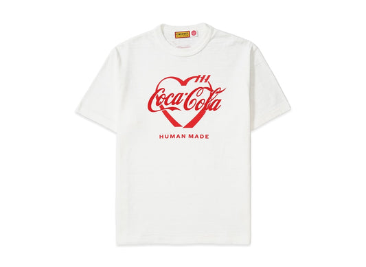 HUMAN MADE ヒューマンメイド 【本物保証】 Tシャツ ストリート系 ユニセックス ヒューマンメイド x コカコーラ グラフィックTシャツ "ホワイト"