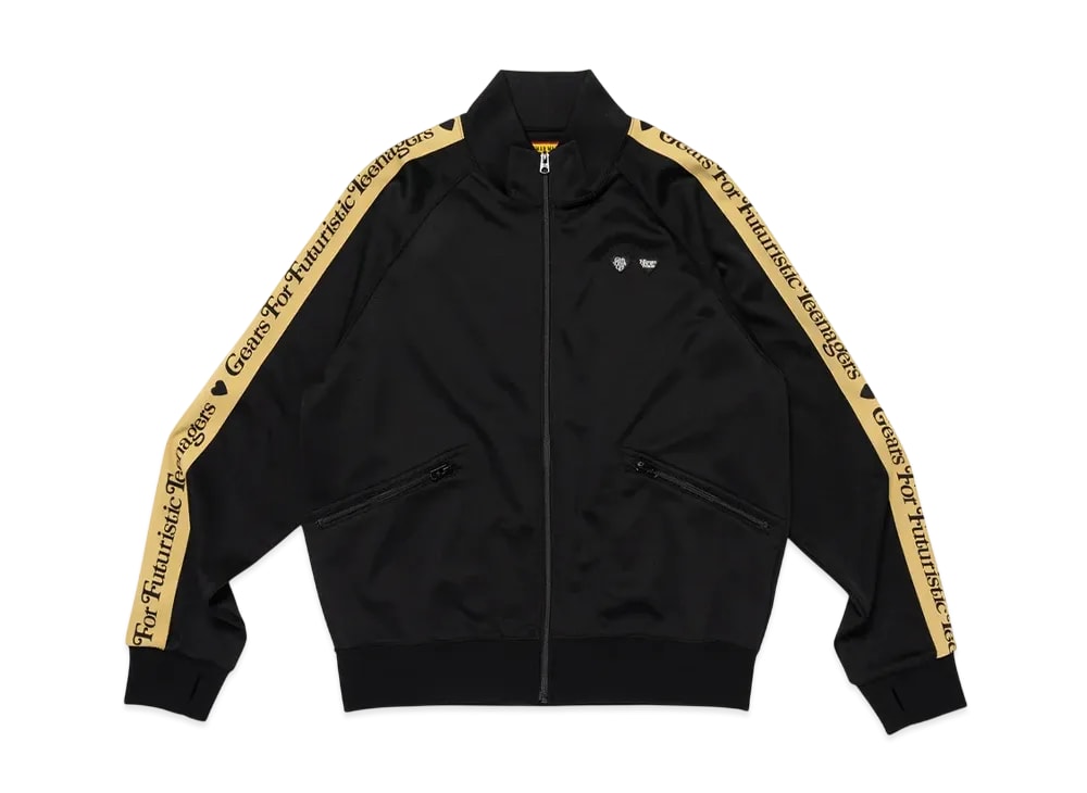 HUMAN MADE ヒューマンメイド 【本物保証】 jacket ストリート系 ユニセックス ヒューマンメイド x ヴェルディ ガールズドントクライ GDC トラックジャケット "ブラック"