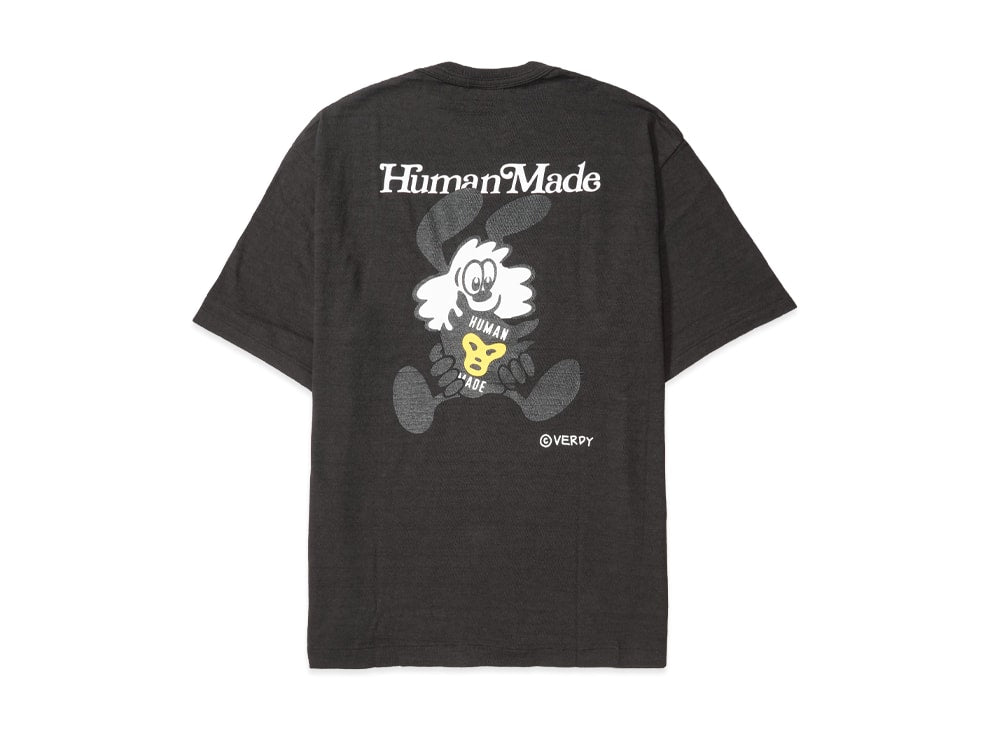 HUMAN MADE ヒューマンメイド 【本物保証】 Tシャツ ストリート系 ユニセックス ヒューマンメイド x ヴェルディ Tシャツ "ブラック"