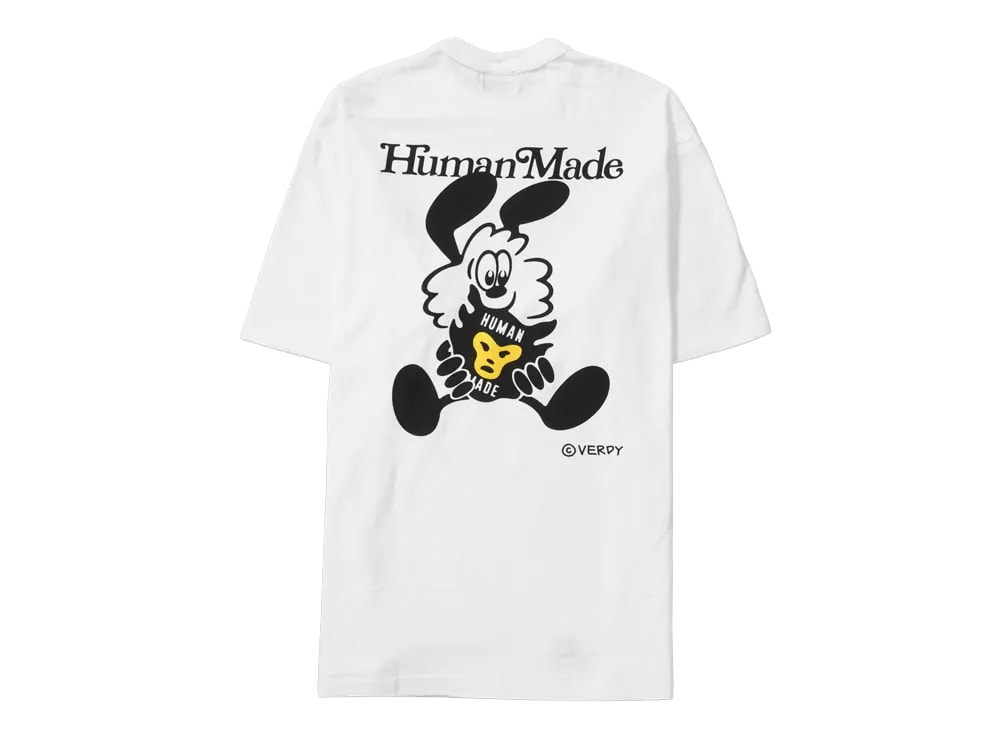 HUMAN MADE ヒューマンメイド 【本物保証】 Tシャツ ストリート系 ユニセックス ヒューマンメイド x ヴェルディ Tシャツ "ブラック"