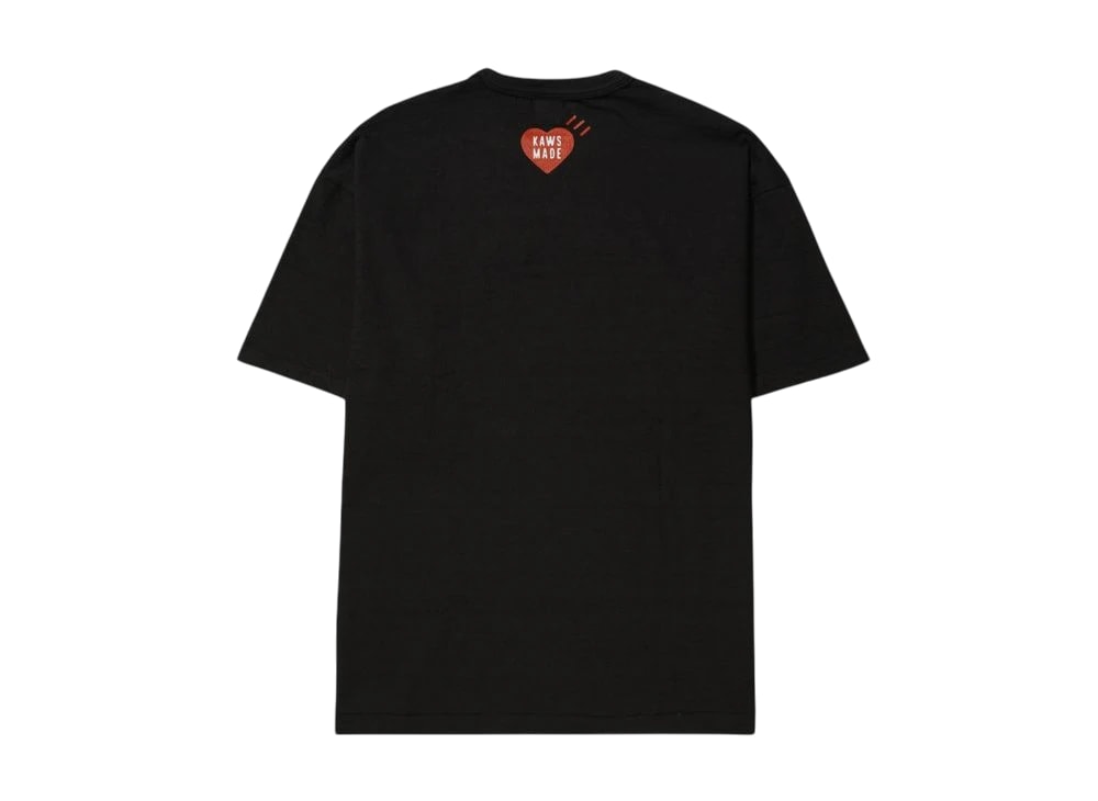 HUMAN MADE ヒューマンメイド 【本物保証】 Tシャツ ストリート系 ユニセックス ヒューマンメイド x カウズ カウズ メイド グラフィック Tシャツ #1 "ブラック" XX27TE014