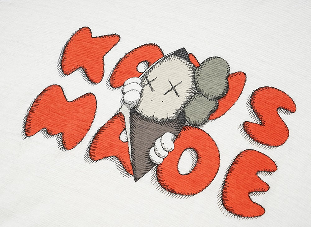 HUMAN MADE ヒューマンメイド 【本物保証】 Tシャツ ストリート系 ユニセックス ヒューマンメイド x カウズ カウズ メイド グラフィック Tシャツ #1 "ブラック" XX27TE014
