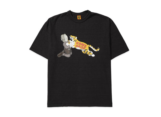HUMAN MADE ヒューマンメイド 【本物保証】 Tシャツ ストリート系 ユニセックス ヒューマンメイド x カウズ カウズ メイド グラフィック Tシャツ #2 "ブラック" XX27TE015