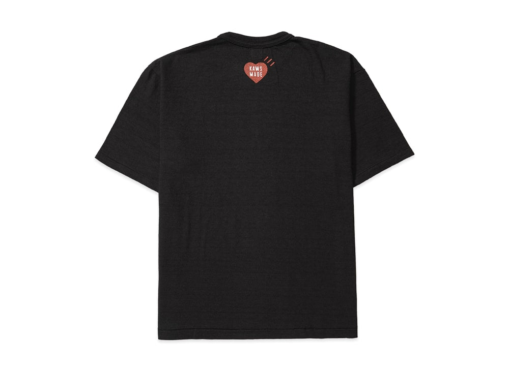 HUMAN MADE ヒューマンメイド 【本物保証】 Tシャツ ストリート系 ユニセックス ヒューマンメイド x カウズ カウズ メイド グラフィック Tシャツ #2 "ブラック" XX27TE015