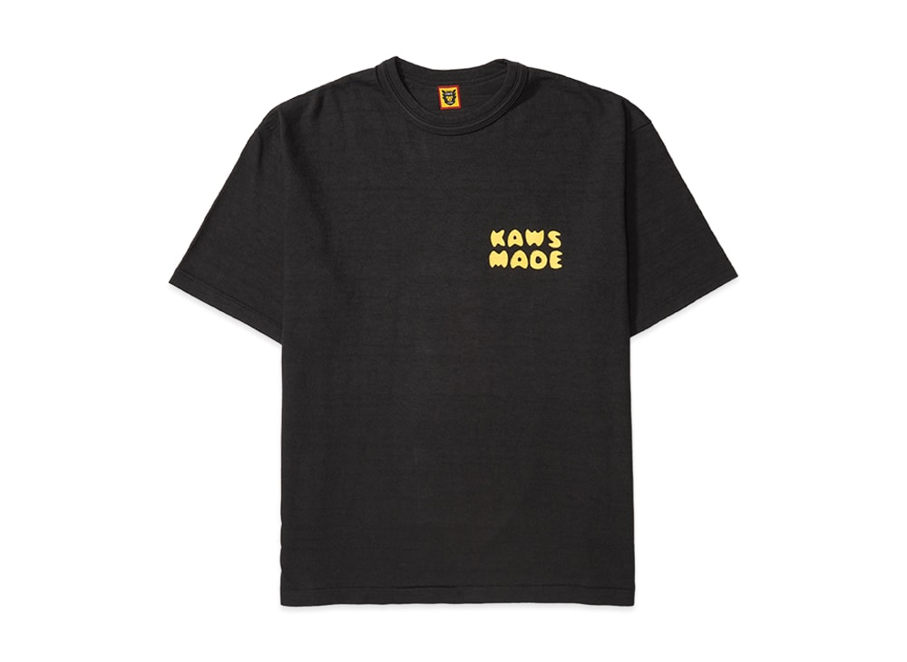 HUMAN MADE ヒューマンメイド 【本物保証】 Tシャツ ストリート系 ユニセックス ヒューマンメイド x カウズ カウズ メイド グラフィック Tシャツ #3 "ブラック" XX27TE016