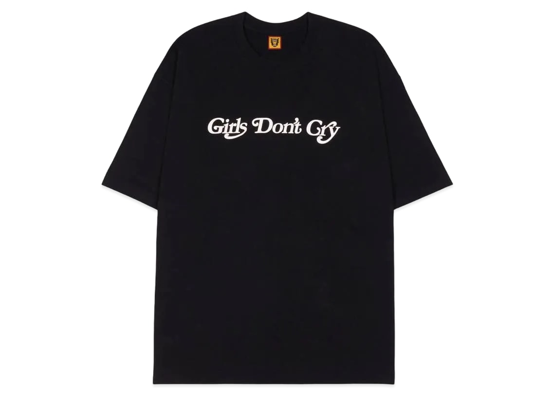 HUMAN MADE ヒューマンメイド 【本物保証】 Tシャツ ストリート系 ユニセックス ヒューマンメイド x ガールズドントクライ グラフィック Tシャツ #2 "ブラック" / ヴェルディ