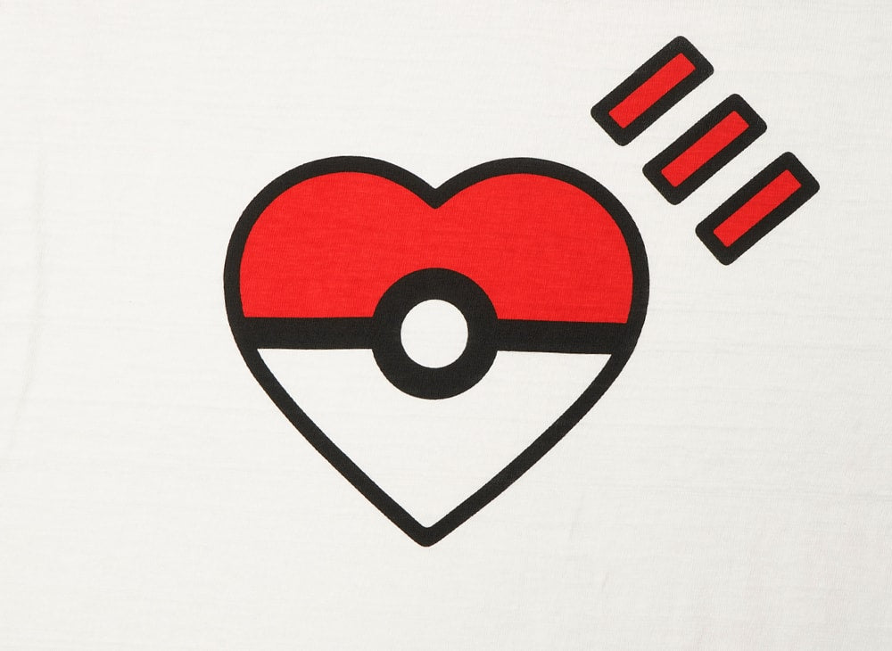 HUMAN MADE ヒューマンメイド 【本物保証】 Tシャツ ストリート系 ユニセックス ヒューマンメイド x ポケモン メイド グラフィック Tシャツ (モンスターボール) "ホワイト"