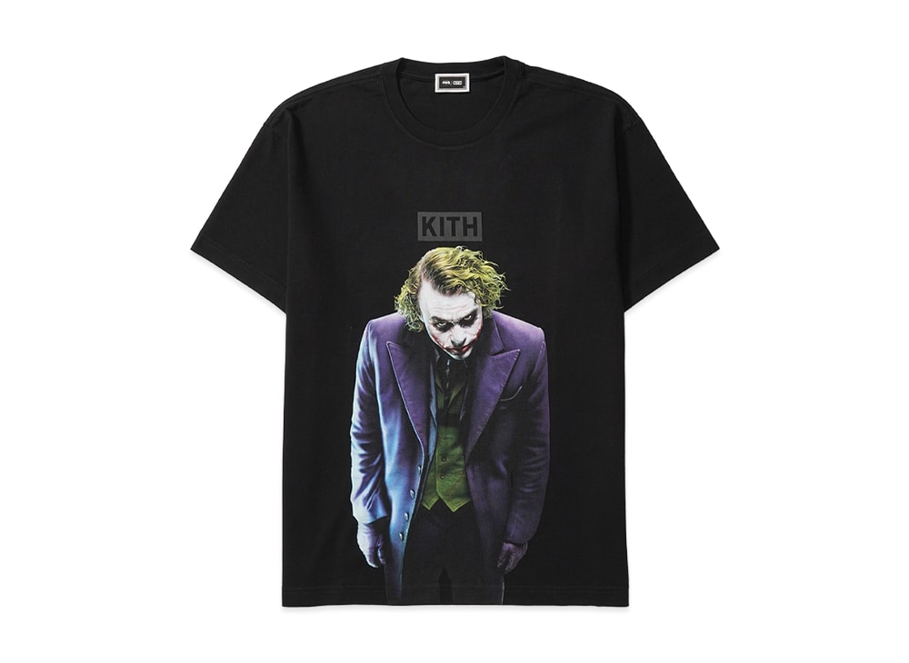 KITH キス 【本物保証】 Tシャツ ストリート系 ユニセックス キス x バットマン ジョーカー Tシャツ "ブラック" KHM032774-001