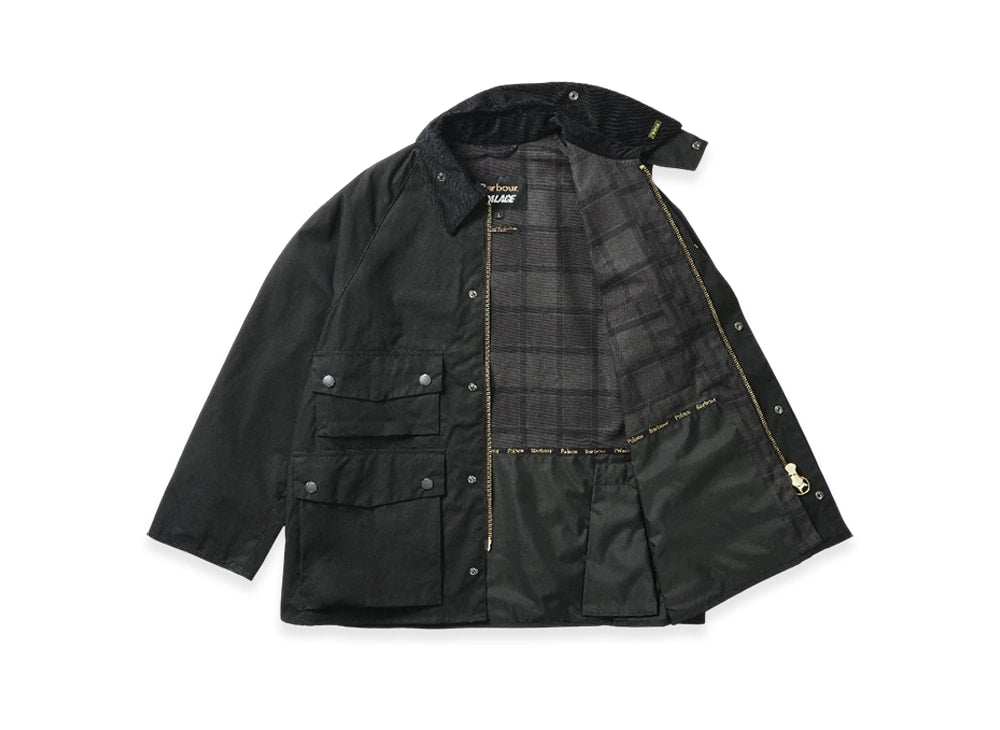 PALACE パレス 【本物保証】 jacket ストリート系 ユニセックス パレス バブアー ビデール カジュアル ジャケット "ブラック"