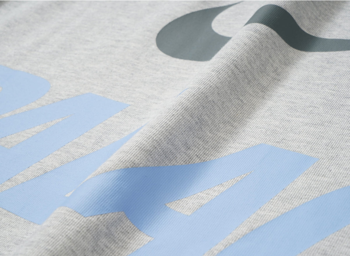 PALACE パレス 【本物保証】 Tシャツ ストリート系 ユニセックス パレス x ナイキ フォントスウッシュ Tシャツ "グレーマール"