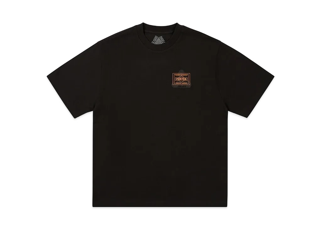 PALACE パレス 【本物保証】 Tシャツ ストリート系 ユニセックス パレス x ポーター 吉田カバン Tシャツ "オリーブ"