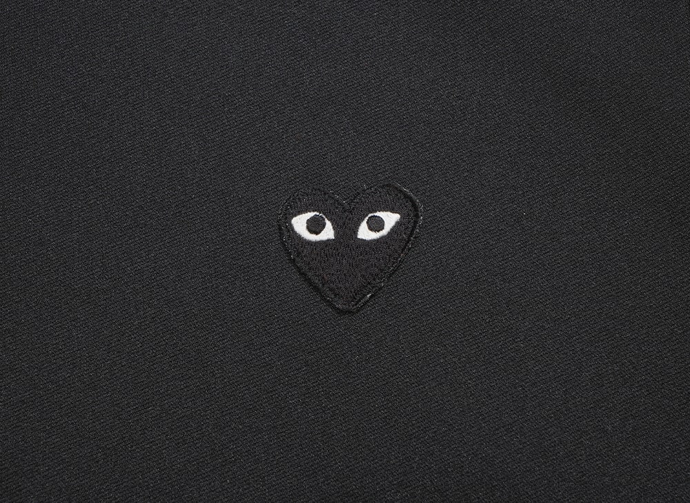 PLAY COMME des GARCONS プレイ コムデギャルソン 【本物保証】 パーカー ストリート系 ユニセックス プレイコムデギャルソン ビッグハート ジップアップ フーディー "ブラック"