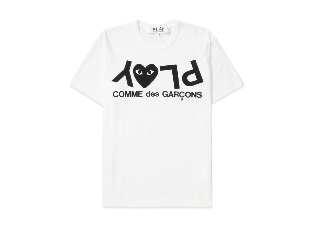 PLAY COMME des GARCONS プレイ コムデギャルソン 【本物保証】 Tシャツ ストリート系 ユニセックス プレイコムデギャルソン AX-T068-051 "ホワイト"