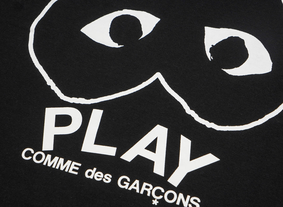 PLAY COMME des GARCONS プレイ コムデギャルソン 【本物保証】 Tシャツ ストリート系 ユニセックス プレイコムデギャルソン AX-T114-051 "ブラック"