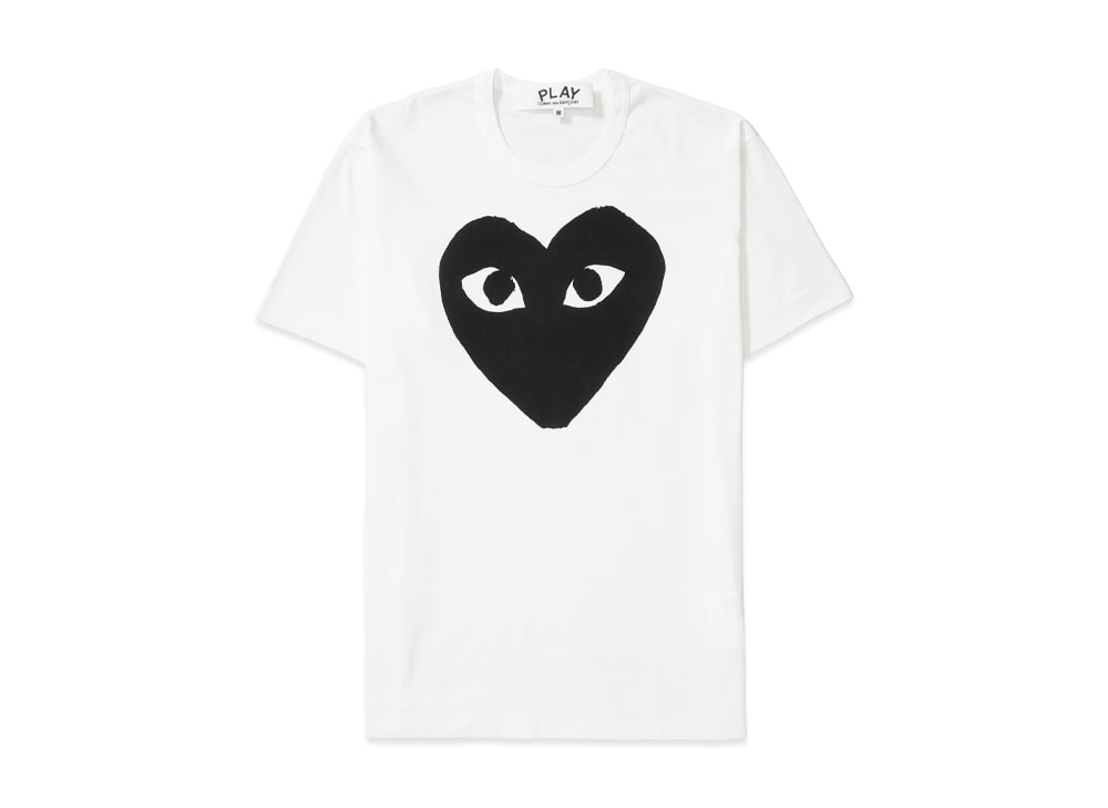 PLAY COMME des GARCONS プレイ コムデギャルソン 【本物保証】 Tシャツ ストリート系 ユニセックス プレイコムデギャルソン AX-T070-051 "ホワイト"