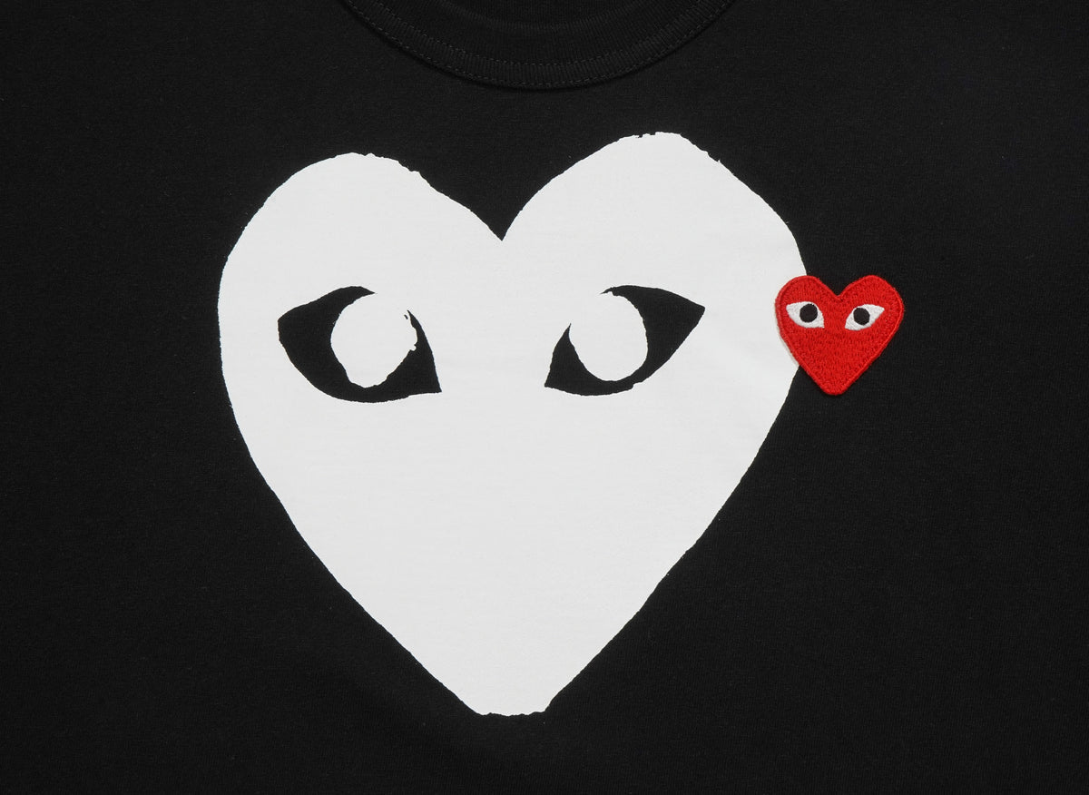 PLAY COMME des GARCONS プレイ コムデギャルソン 【本物保証】 Tシャツ ストリート系 ユニセックス プレイコムデギャルソン "ブラック"