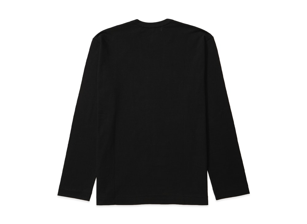 PLAY COMME des GARCONS プレイ コムデギャルソン 【本物保証】 Tシャツ ストリート系 ユニセックス プレイコムデギャルソン ユニセックス ロングスリーブ Tシャツ AX-T120-051 "ブラック"