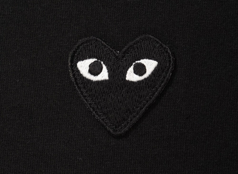 PLAY COMME des GARCONS プレイ コムデギャルソン 【本物保証】 Tシャツ ストリート系 ユニセックス プレイコムデギャルソン ユニセックス ロングスリーブ Tシャツ AX-T120-051 "ブラック"