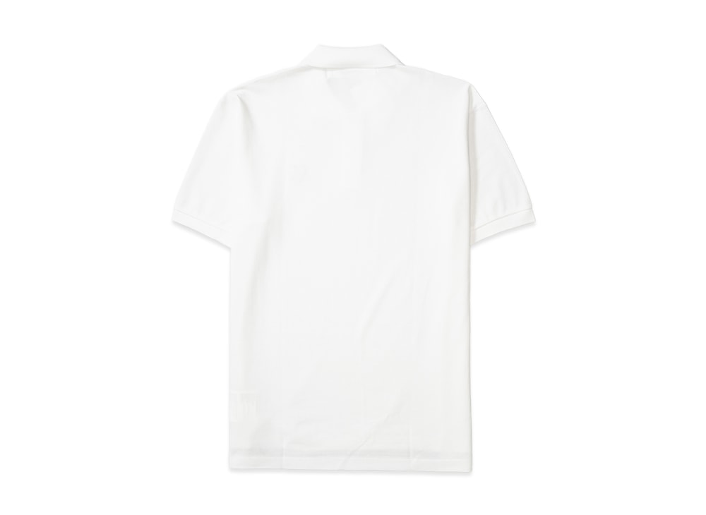 PLAY COMME des GARCONS プレイ コムデギャルソン 【本物保証】 シャツ ストリート系 ユニセックス プレイコムデギャルソン ロゴパッチポロシャツ "ブラック"
