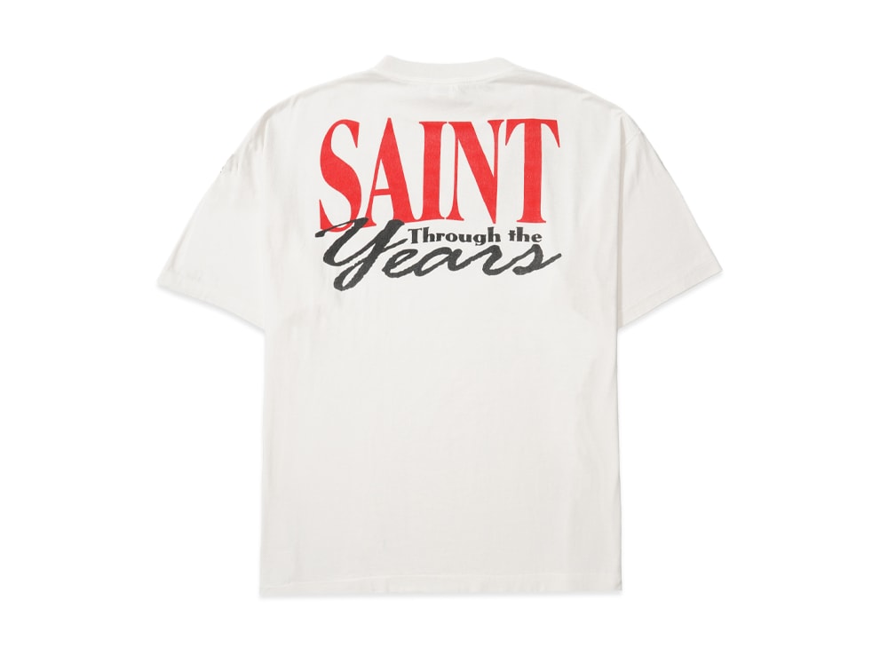 SAINT M×××××× セントマイケル 【本物保証】 Tシャツ ストリート系 ユニセックス セントマイケル x トイストーリーピクサー ショートスリーブTシャツ/ウッディ&バズ "ホワイト"