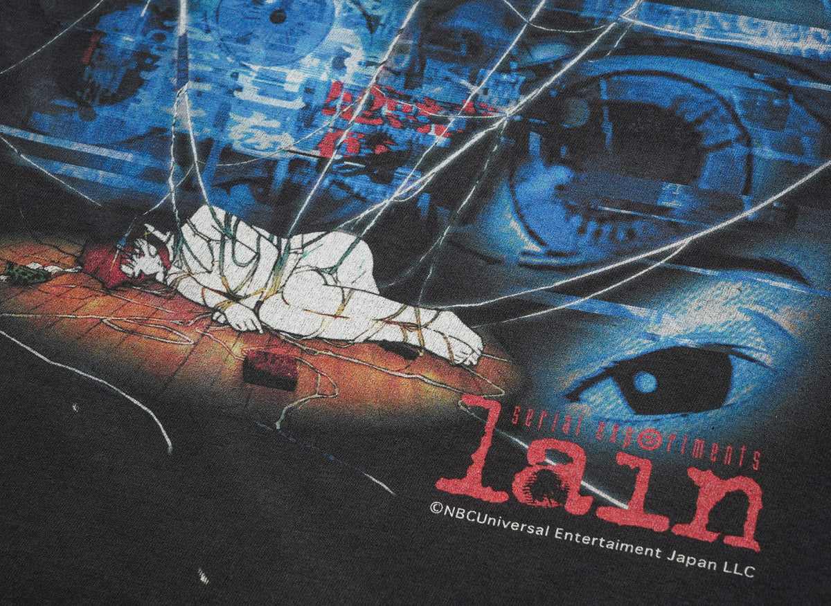 SAINT M×××××× セントマイケル 【本物保証】 Tシャツ ストリート系 ユニセックス セントマイケル x シリアルエクスペリメンツレイン x ギークスルール レイン ショートスリーブTシャツ/ノーホープ "ブラック"