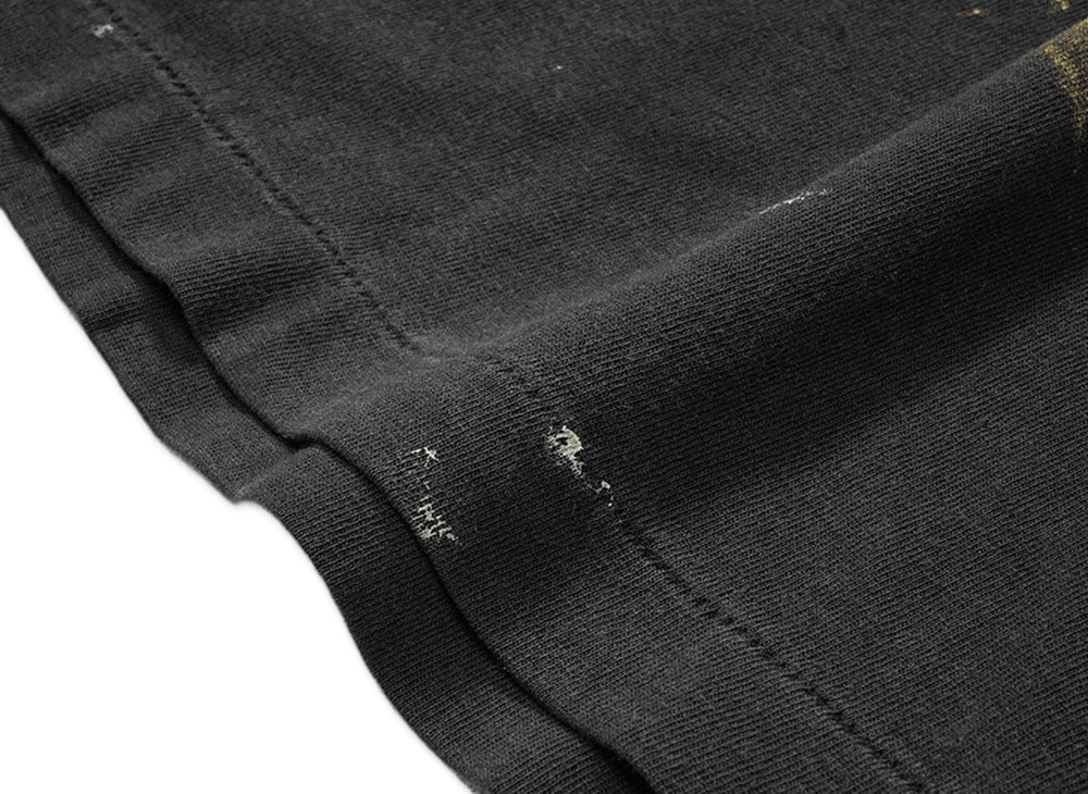 SAINT M×××××× セントマイケル 【本物保証】 Tシャツ ストリート系 ユニセックス セントマイケル x アベイシングエイプ SS Tシャツ セイント ベイプ "ブラック"