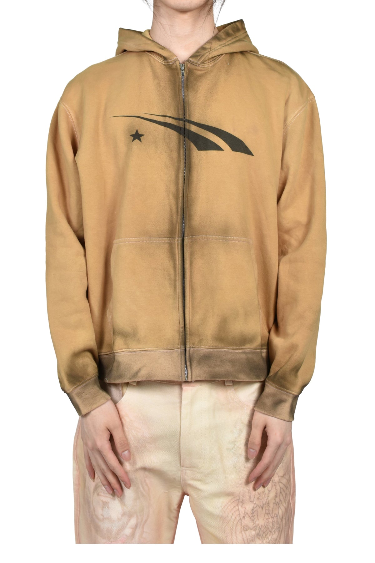 LA MASKARADE ラ・マスカレード 【本物保証】 パーカー ストリート系 メンズ DIRTY MSKRD HOODIE / BEI