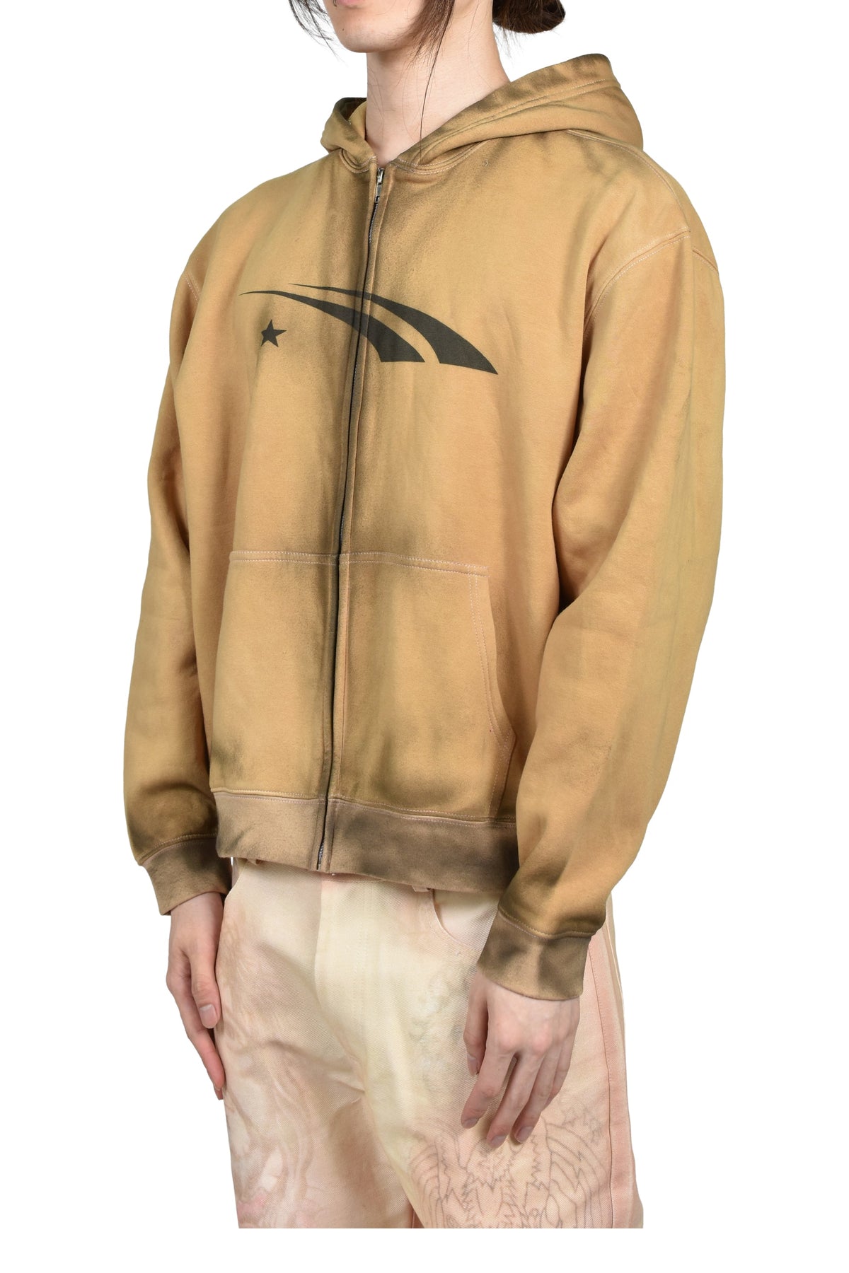 LA MASKARADE ラ・マスカレード 【本物保証】 パーカー ストリート系 メンズ DIRTY MSKRD HOODIE / BEI