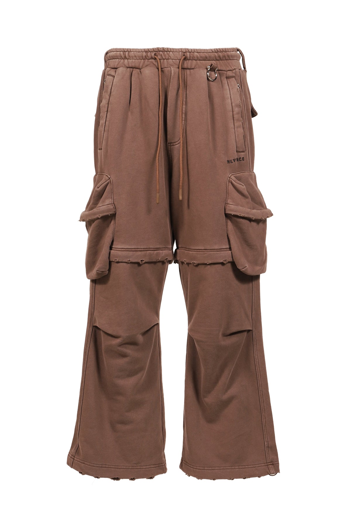 MLVINCE メルヴィンス 【本物保証】 カーゴパンツ ストリート系 メンズ 2WAY SWEAT CARGO PANTS (20TH EXCLUSIVE) / BRWN