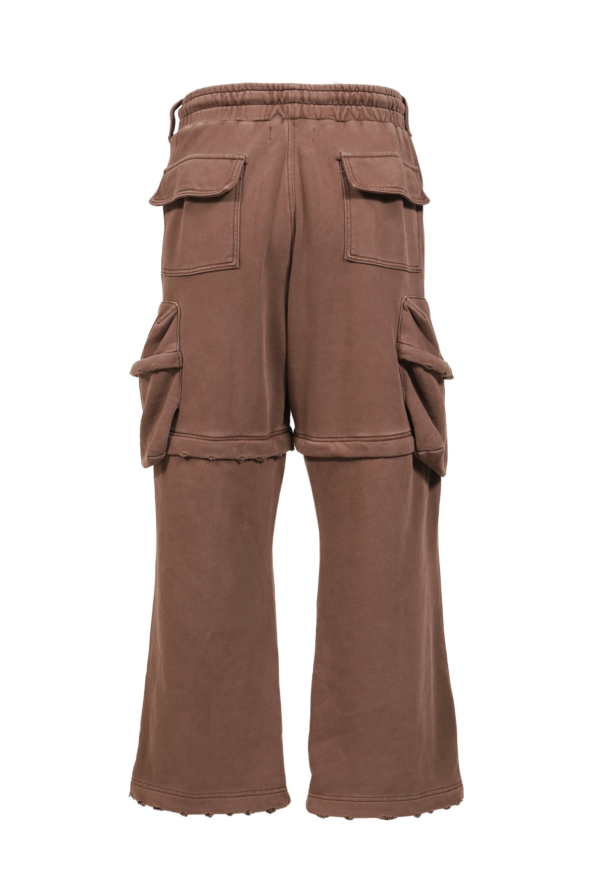 MLVINCE メルヴィンス 【本物保証】 カーゴパンツ ストリート系 メンズ 2WAY SWEAT CARGO PANTS (20TH EXCLUSIVE) / BRWN