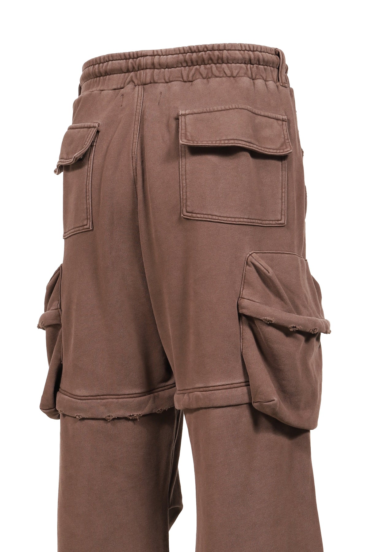 MLVINCE メルヴィンス 【本物保証】 カーゴパンツ ストリート系 メンズ 2WAY SWEAT CARGO PANTS (20TH EXCLUSIVE) / BRWN