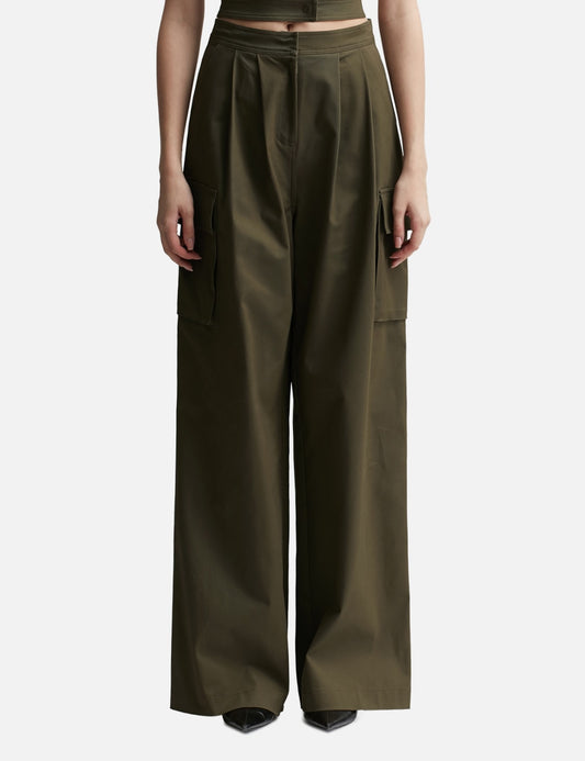 Andreadamo アンドレダモ【本物保証】 ベルト ストリート系 レディース PANTS WITH DOUBLE BELT