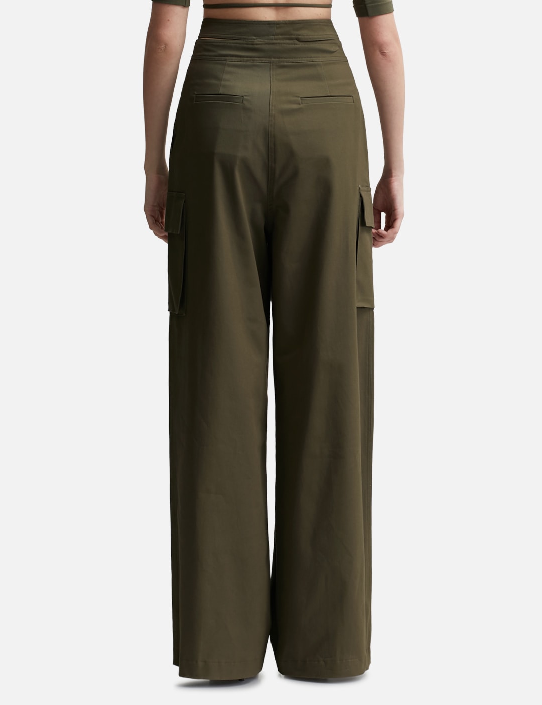 Andreadamo アンドレダモ【本物保証】 ベルト ストリート系 レディース PANTS WITH DOUBLE BELT