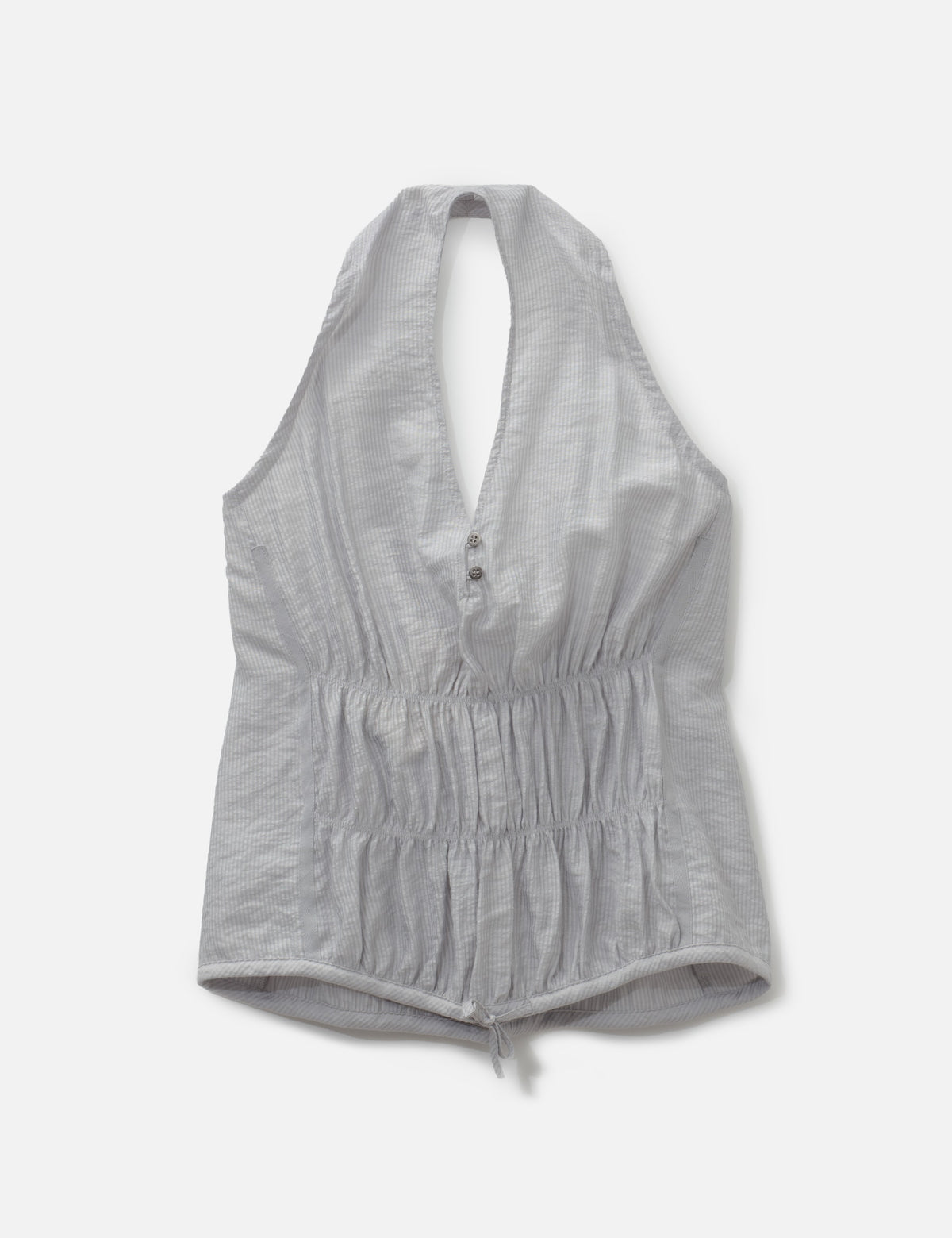 Anggae 【本物保証】 Tシャツ ストリート系 レディース Mixed Stripe Halter