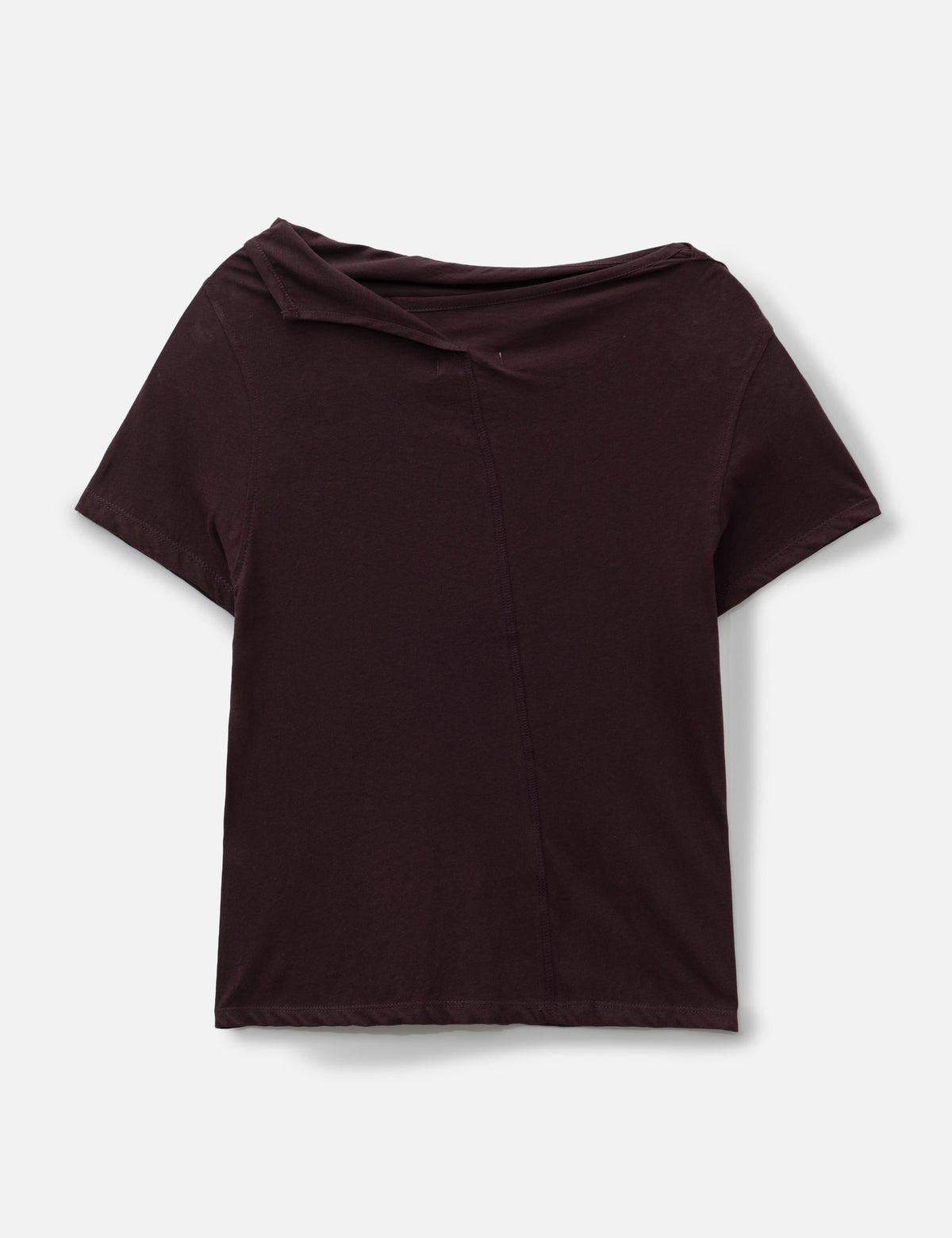 Anggae  【本物保証】 Tシャツ ストリート系 レディース Draped Neck T-Shirt
