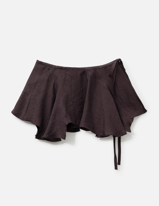 Anggae 【本物保証】 スカート ストリート系 レディース Satin Chou Chou