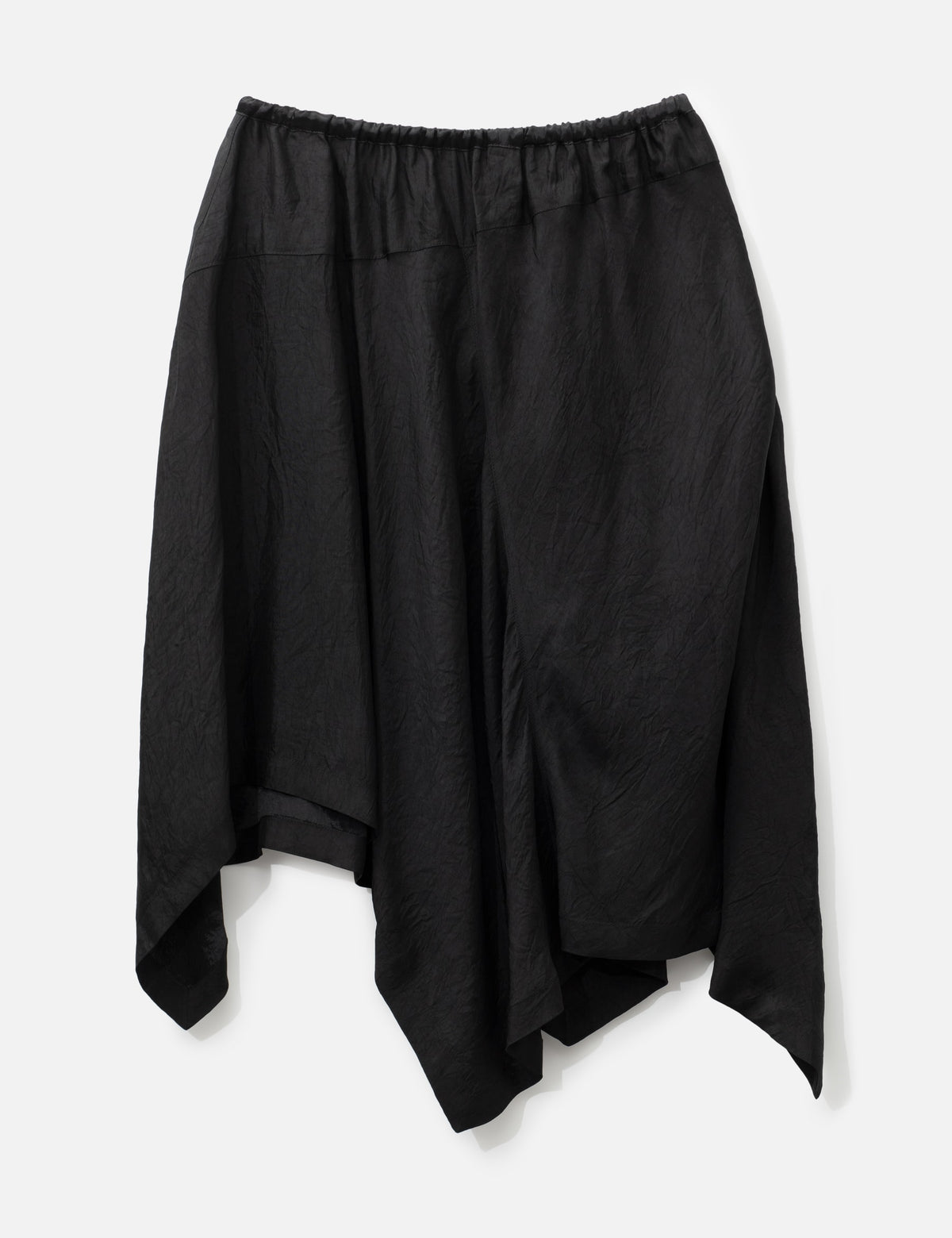 Anggae【本物保証】 スカート ストリート系 レディース Unbalanced Satin Skirt