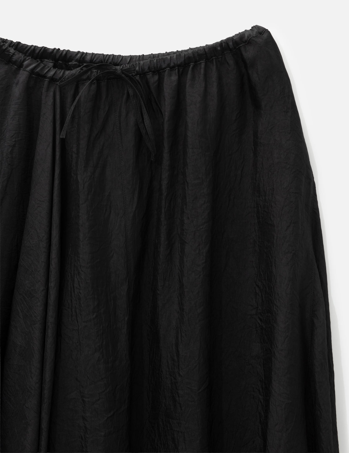 Anggae【本物保証】 スカート ストリート系 レディース Unbalanced Satin Skirt