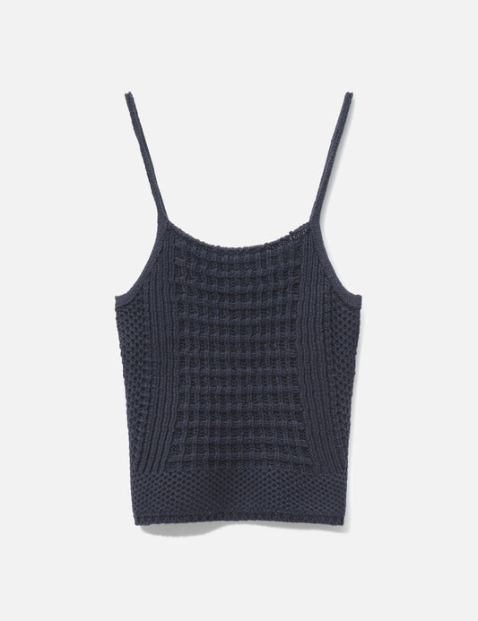 Anggae anggae 【本物保証】 Tシャツ ストリート系 レディース Waffle Bustier Top
